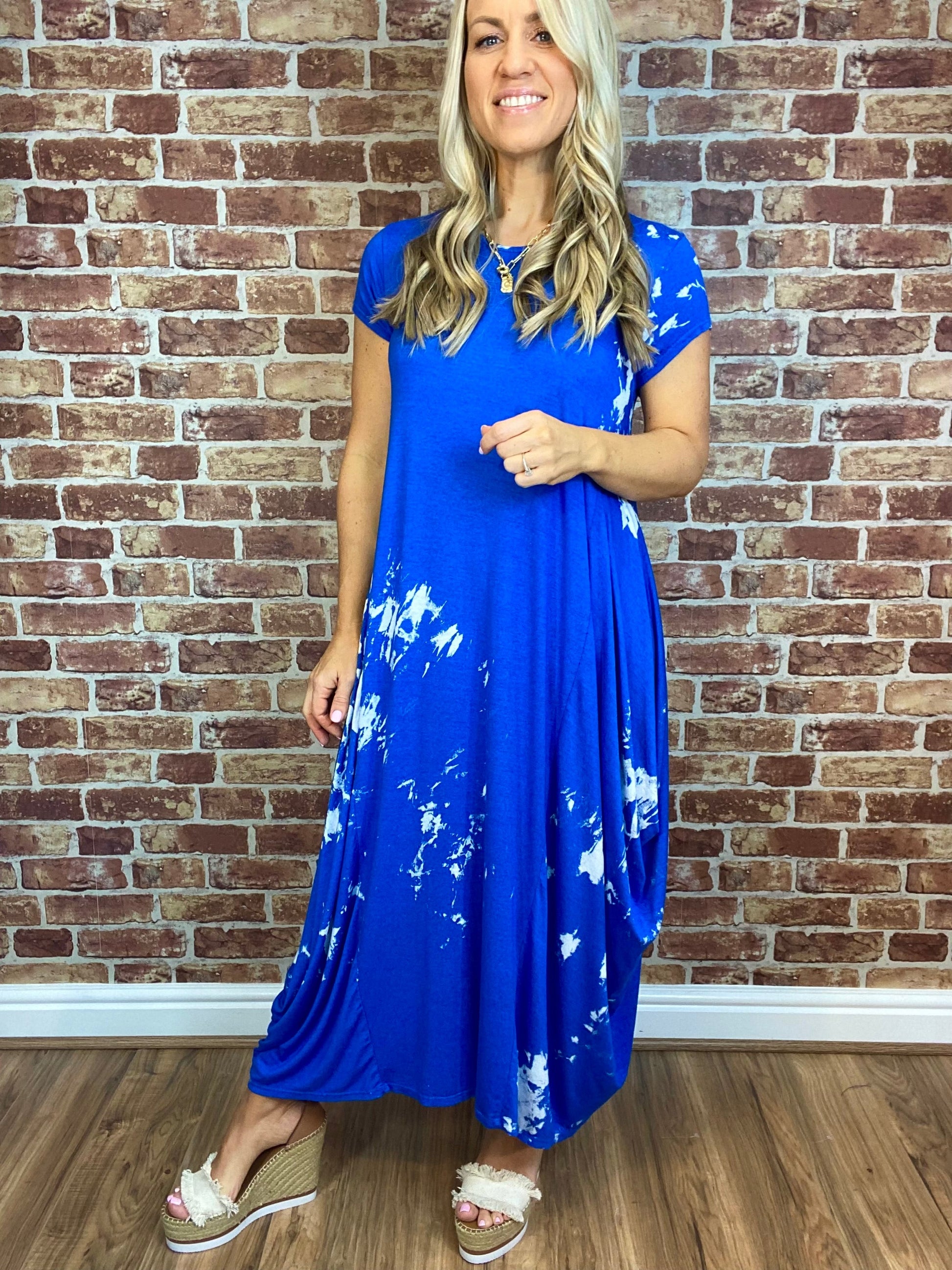 Splish Splash Panel Dress