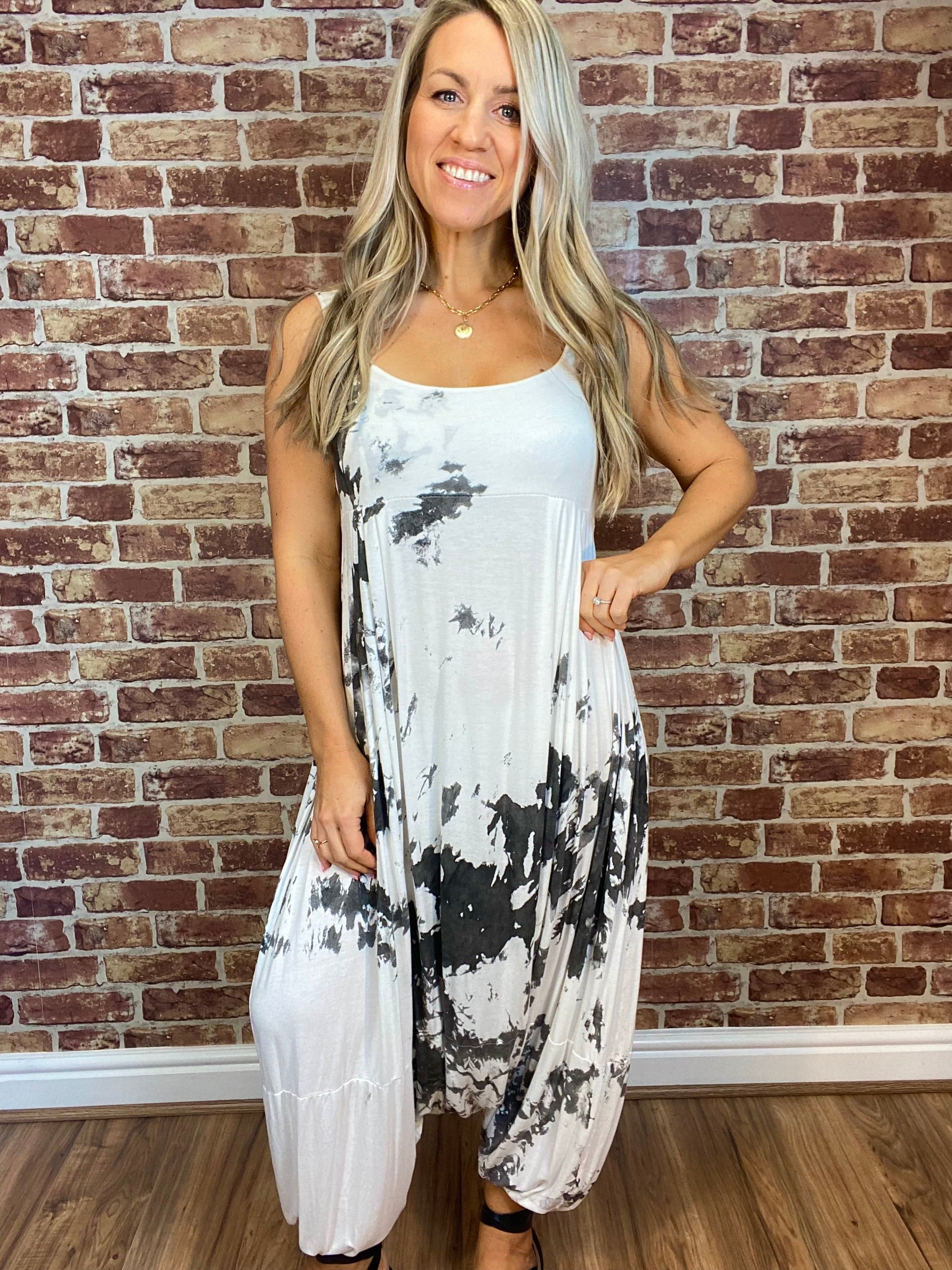Splash Pinny Romper