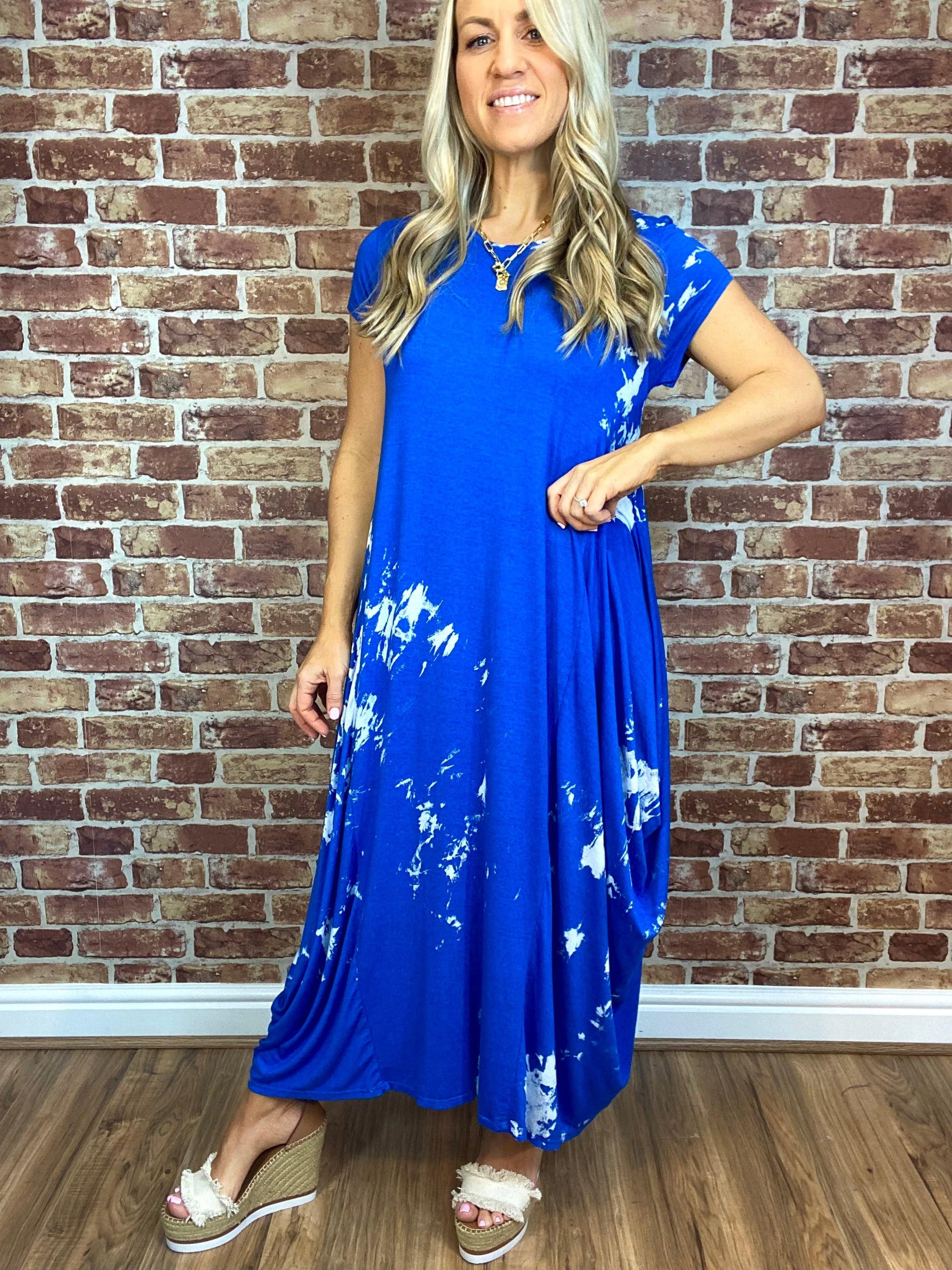 Splish Splash Panel Dress