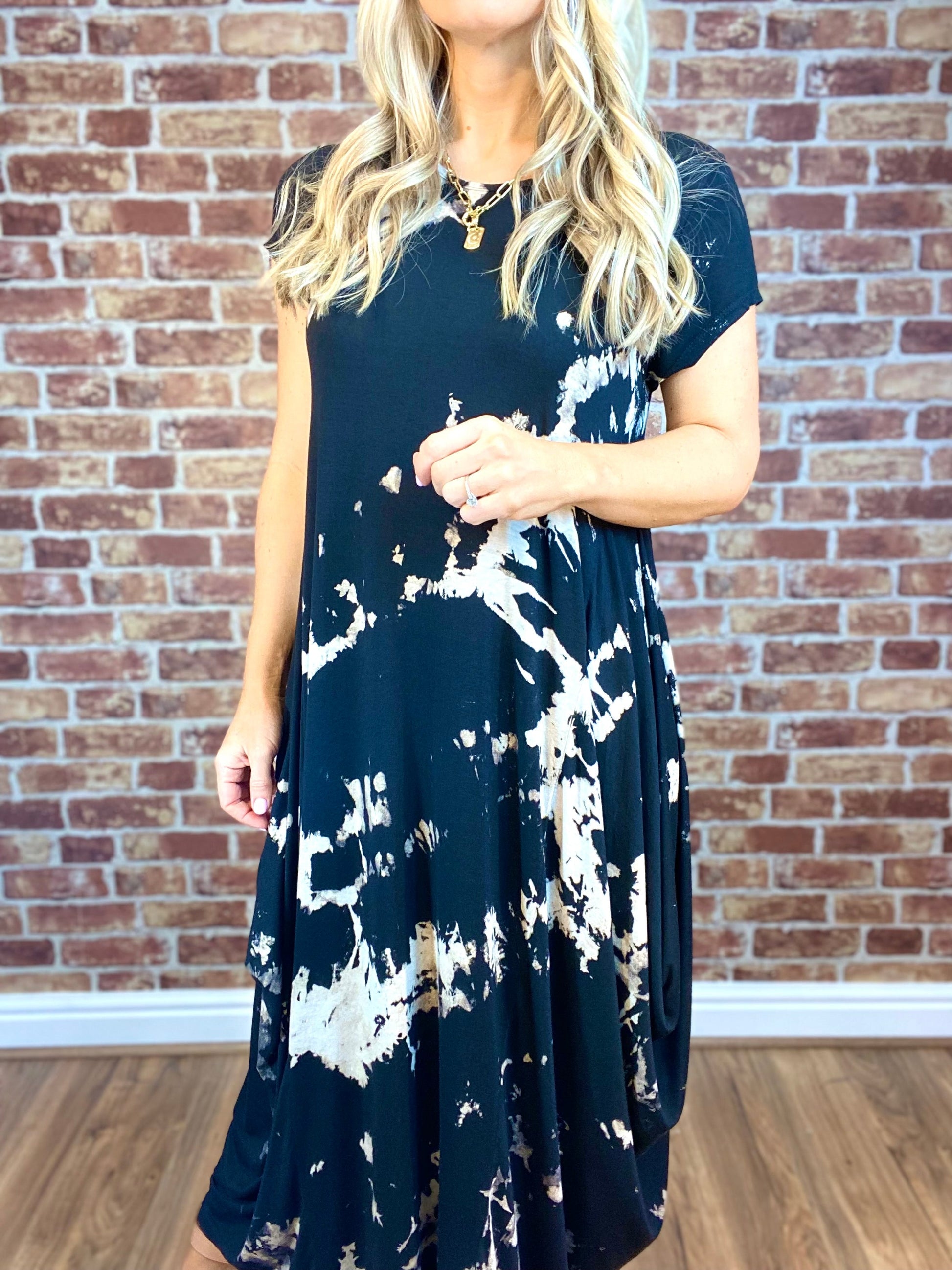 Splish Splash Panel Dress