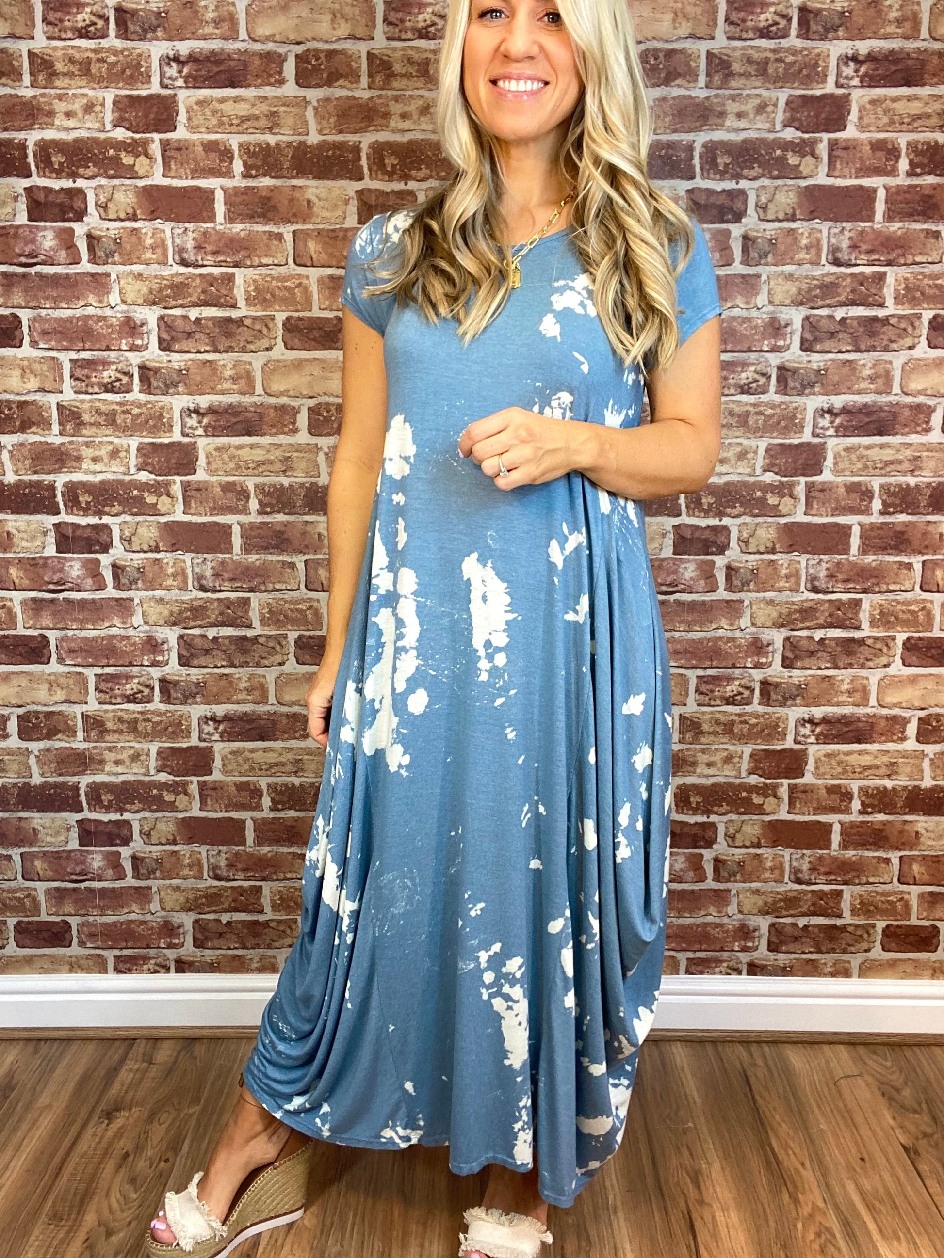 Splish Splash Panel Dress