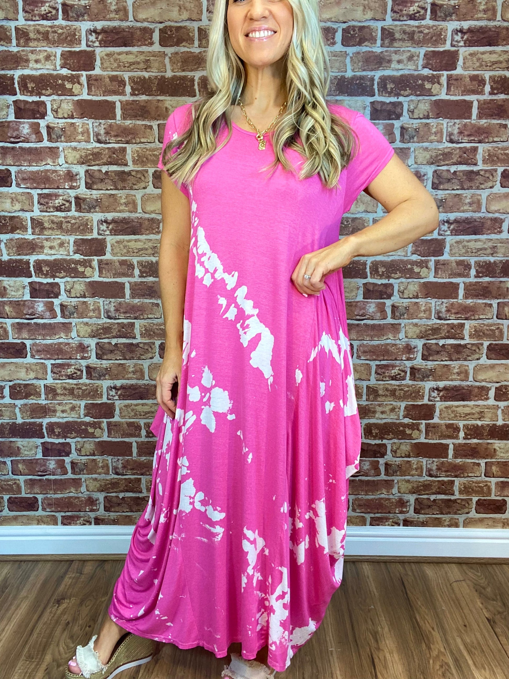 Splish Splash Panel Dress