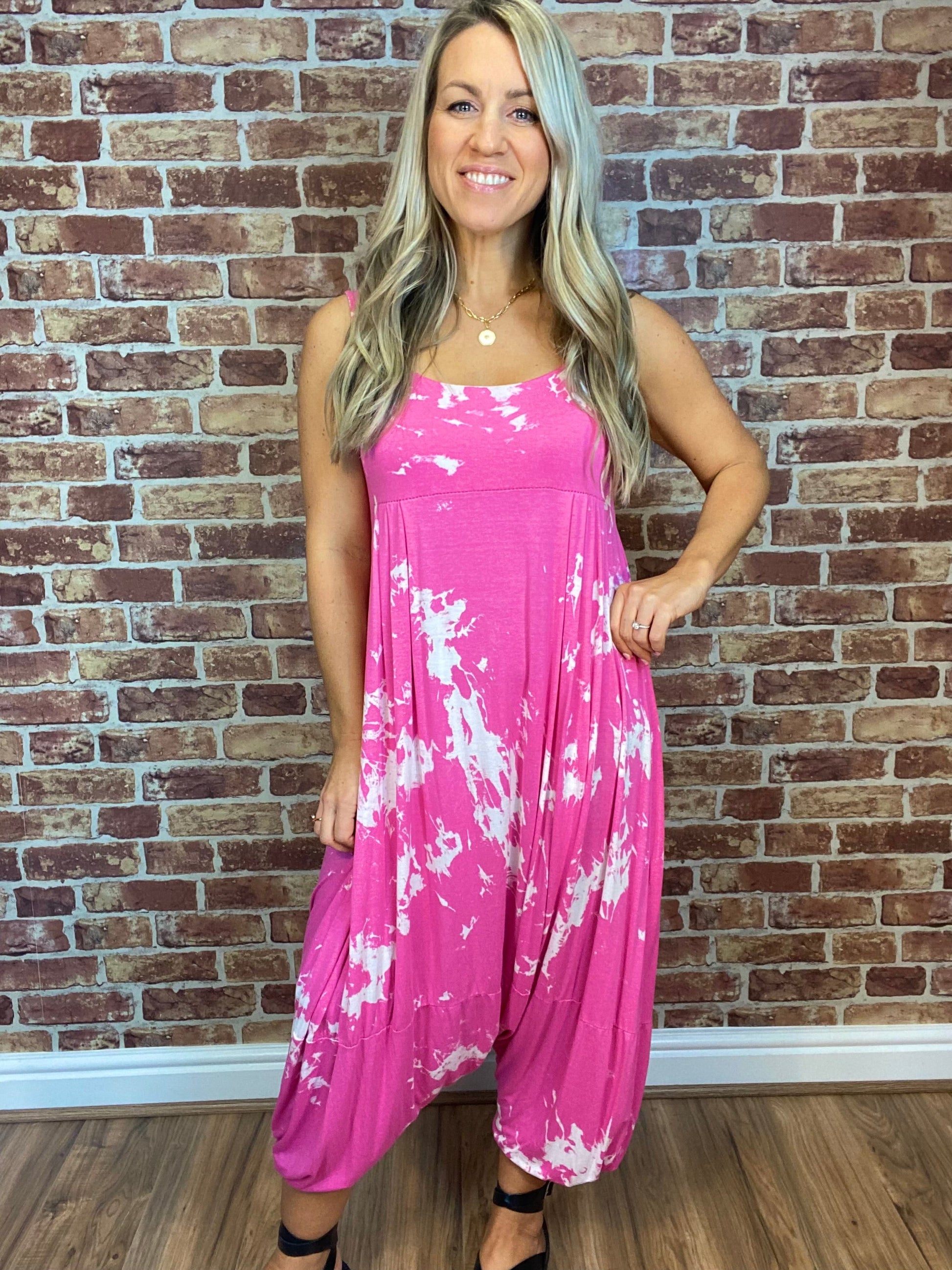 Splash Pinny Romper