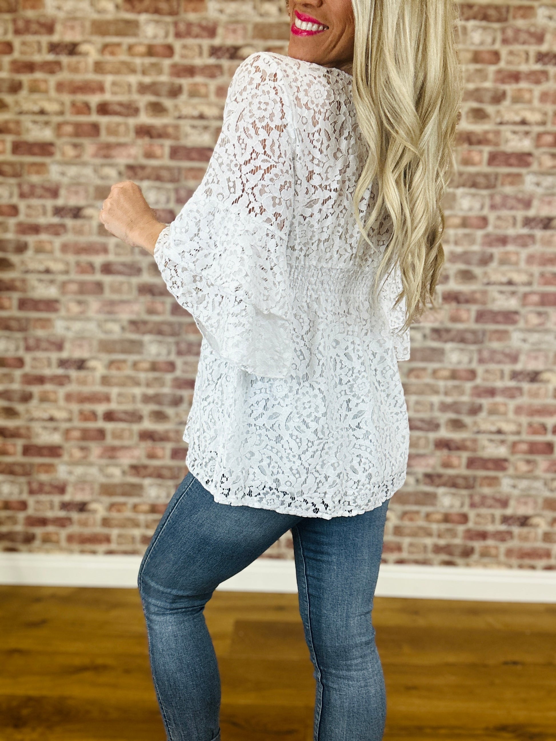 Lace Whisperer Top