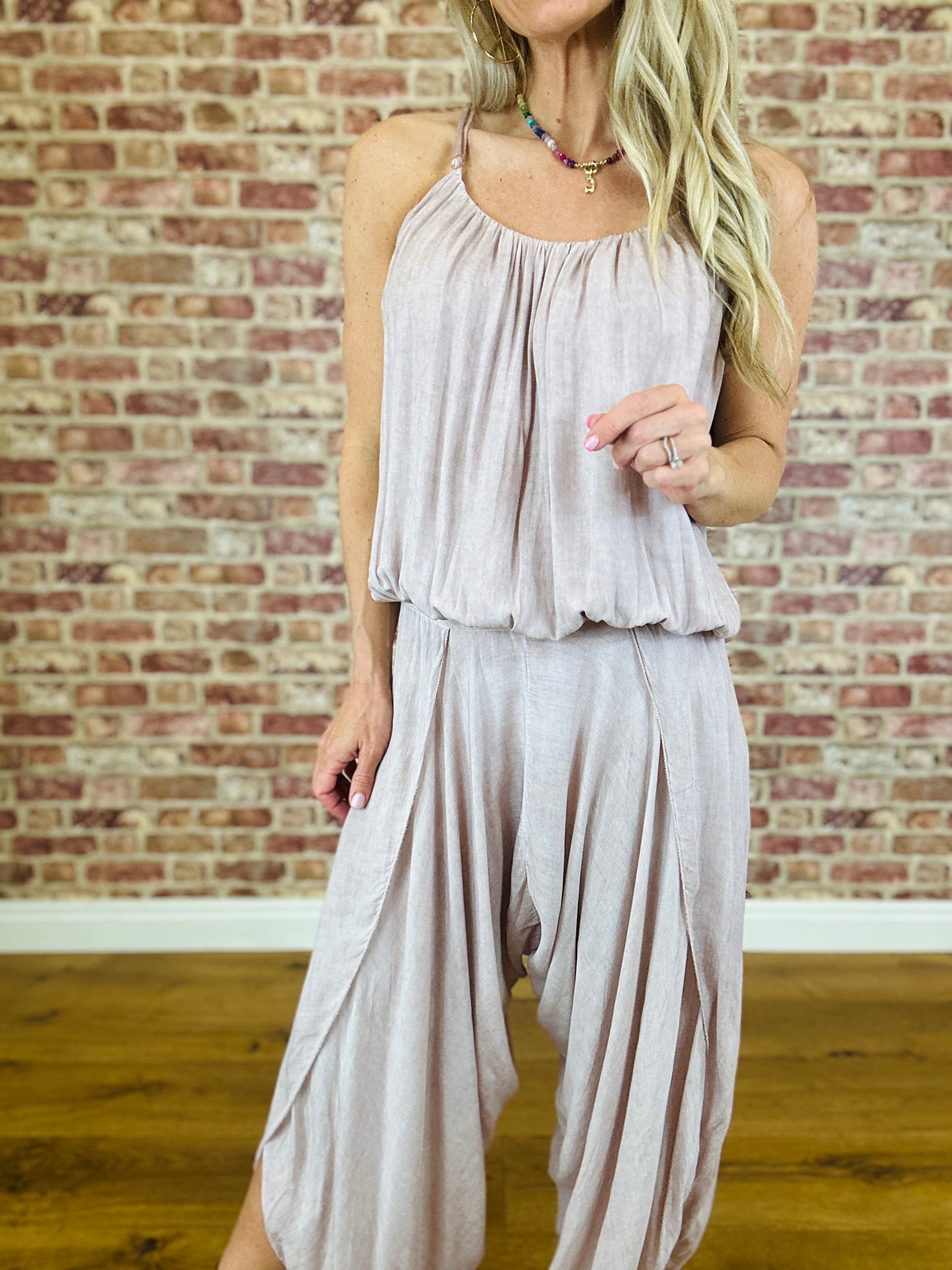 Blue Eyed Lisa Romper