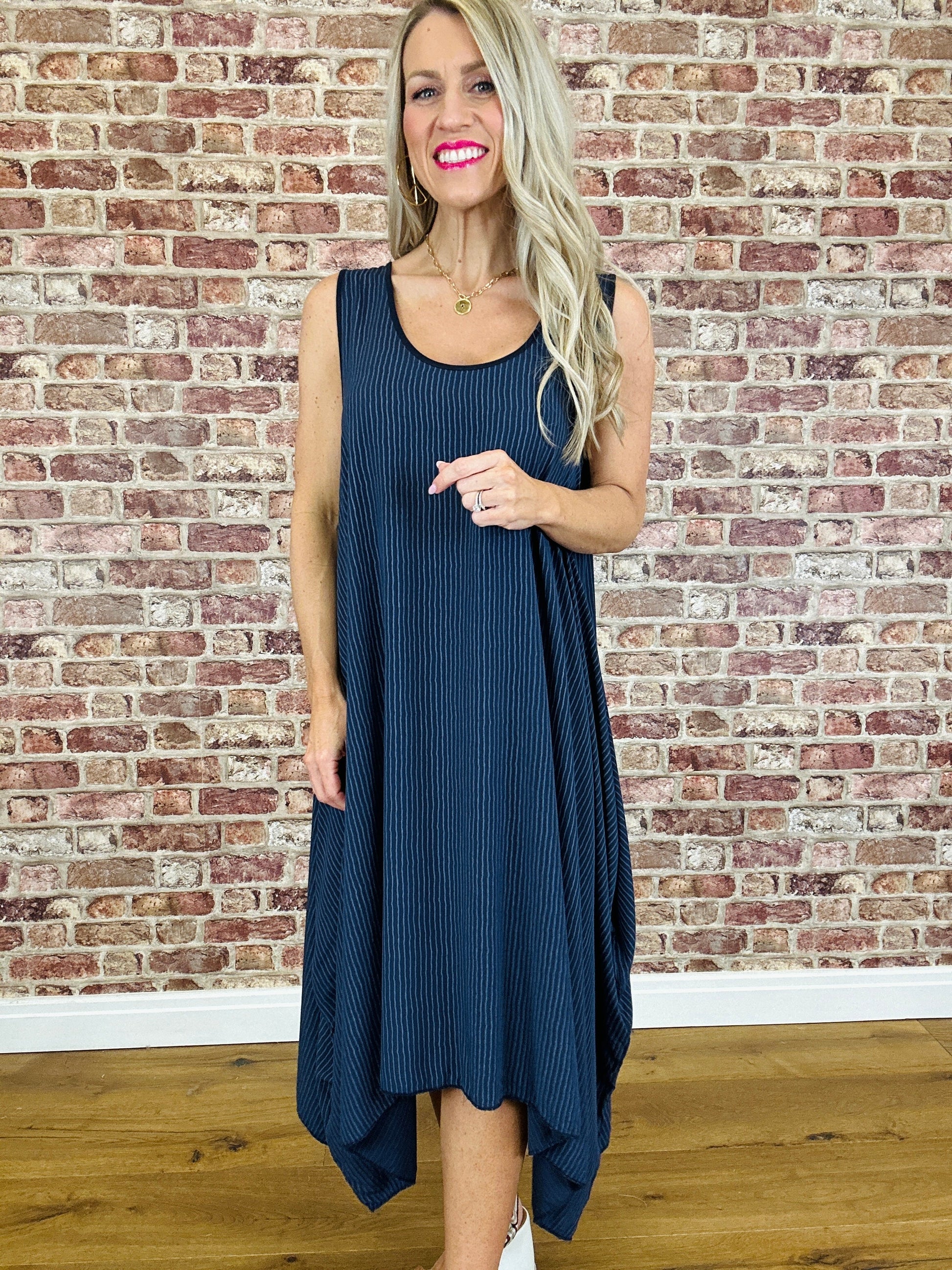 Rumba Pinstripe Dress