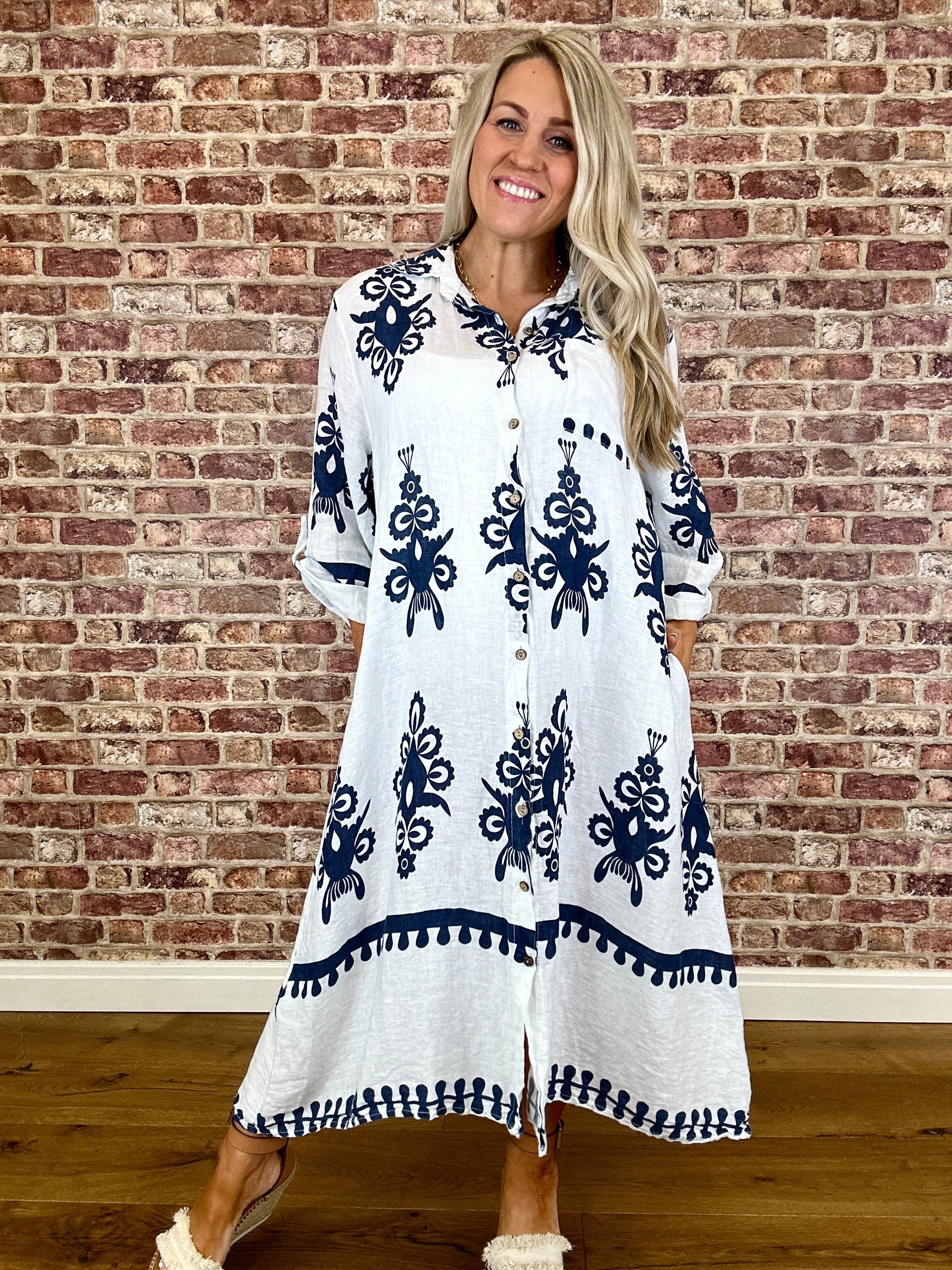 Cuba Libra Linen Dress
