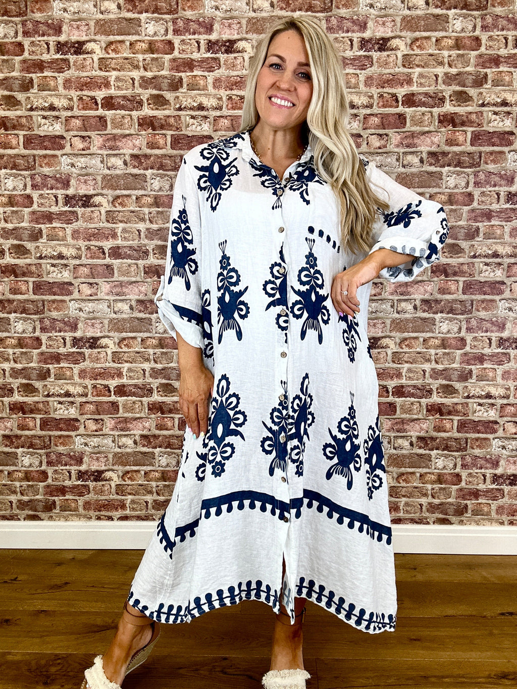 Cuba Libra Linen Dress