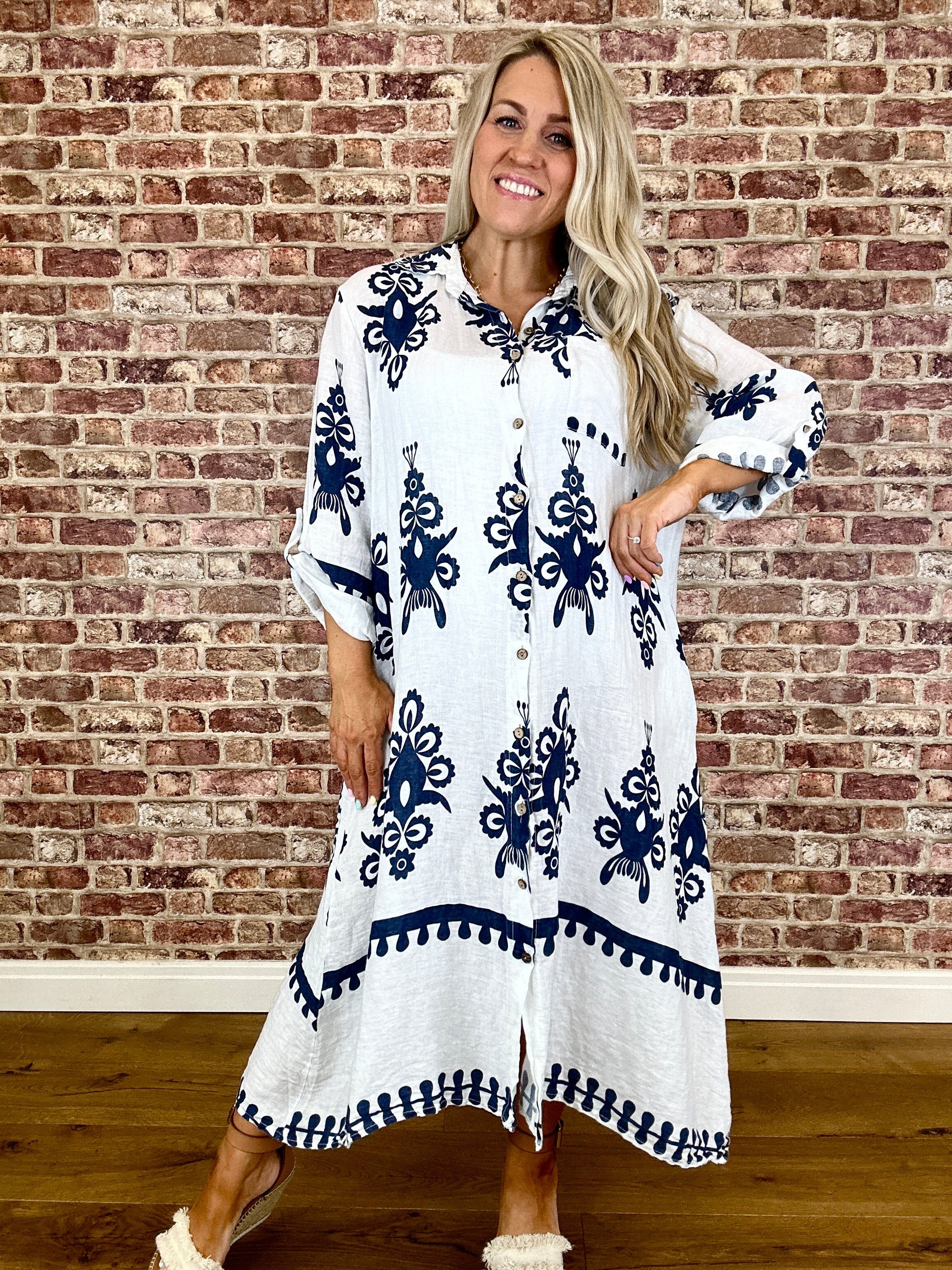 Cuba Libra Linen Dress